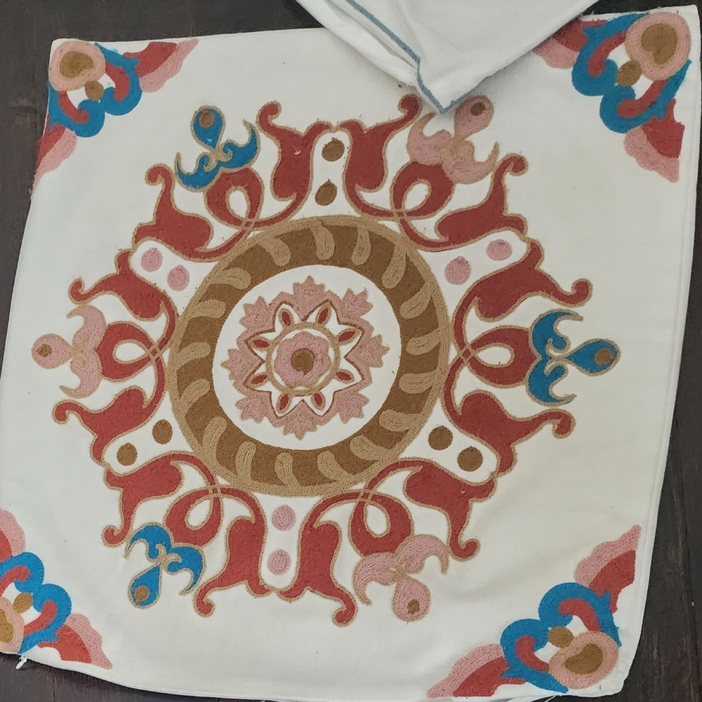 3x 18 inch cotton pillow covers